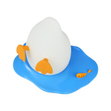 Lampe de nuit pour enfants sans BPA, avec minuterie, lampe en silicone portable rechargeable et à intensité variable par simple pression.