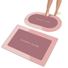 Tapis de bain Magic Mat ultra-absorbant, antidérapant et à séchage rapide, avec dos en caoutchouc, pour baignoire, entrée et cuisine.
