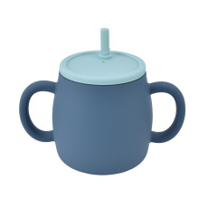 Gobelet d'apprentissage pour tout-petits, anti-fuites et incassable, utilisation polyvalente pour boire en toute sécurité et en toute autonomie,