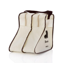 Organisateur de voyage pour bottes de 24 cm 28 cm 29 cm, protège-chaussures anti-poussière avec identification claire, en non-tissé blanc