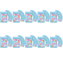 1000Pcs Resealable Holographic Bags, Smell Proof Mylar Pouch with Clear Window for Food Storage Party Favor Business