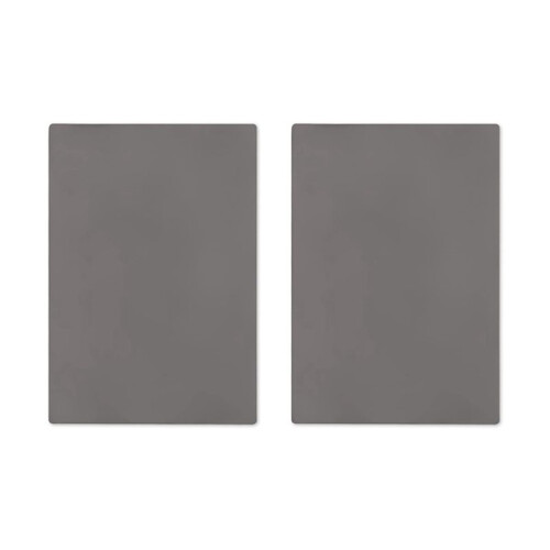 2X Rubber Stamp Sheet for Lasers Engraving Machine with A4 Size 2.3mm (Dark Gray)