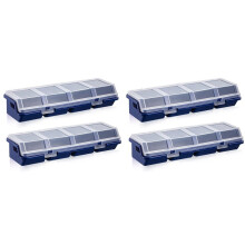4x Screw Parts Box Storage Case Recycled Material 400.0g