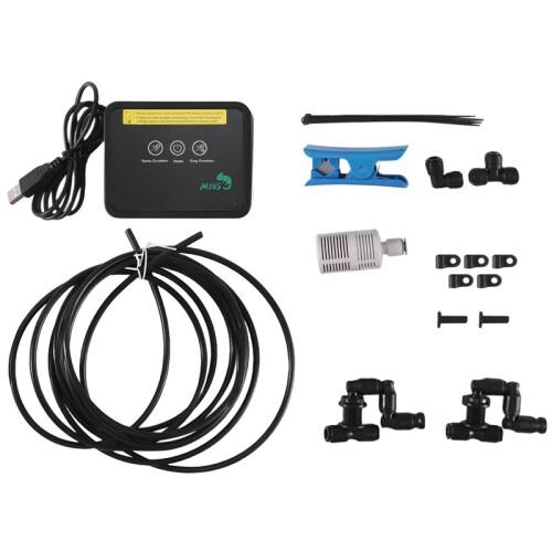2X MIUS Intelligent Automatic Mist Spray System Set Electronic Timer LCD Screen Sprinkler Controller 2