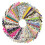 2X DIY Quilting Patch 60Pcs 10cmx10cm Charm Pack Cotton Fabric Patchwork Bundle Fabrics Cloth Sewing 2