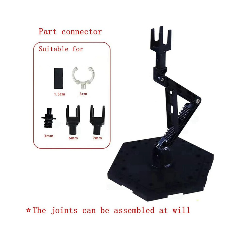 3X Model Display Shelf,Model Display Rack,Suitable For Gundam Model Stand Action Figure Stand Hg, Rg Model Display 6031830061446