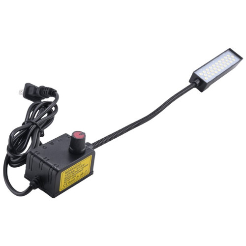 3X Dimmable 30 LED Sewing Machine Light Sewing Lighting for Workbench Lathe Drill Press Flexible Arm Work Lamp US Plug 1