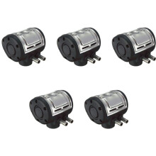 5X L80 Pneumatischer Pulsator für Kuhmelkmaschine Melkmaschine Edelstahl Molkerei Melker 50-180 Ppm Einstellbare Geschwindigkeit