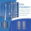 32pack Shipping Container Air Vent Kit Heavy Duty Shipping Container Accessories Flow Ventilation Kit 5
