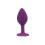 Toosh Purple Silicone Butt Plug Small 1