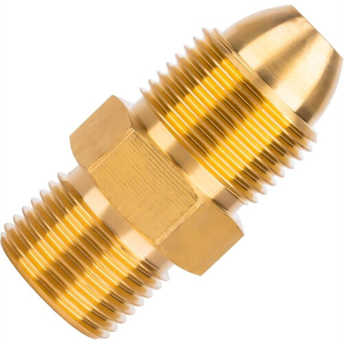 Adaptadores de Argônio e Nitrogênio Macho G5/8 para CGA580, Compatíveis com Cilindros de Gás CO₂, Hélio e Neon