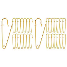 30 Imperdibles Extragrandes de 10 cm. Imperdibles Grandes, Resistentes, de Acero, para Mantas.