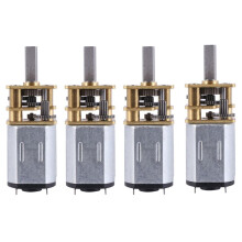 4X 6V 10RPM Micro-Speed Reduction Motor Gear Box Motor with 2 Terminals for RC Car Robot Model DIY Engine Toy
