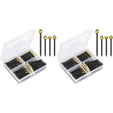 240Pcs Picture Hanging Nails 4 Sizes Wall Nails for Picture,Nails for Wall Picture for Wall Decoration Hanging Frame Kit