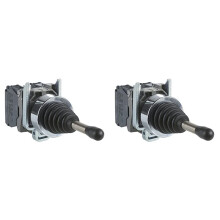 2X XD4PA22 Electric Joystick Controller Master Spring Return Mechanism, 1 Normally Open Contact Type