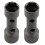 2X Double End Tool Socket Hexagonal Key Box  Repair 19mm 21mm Gray 1