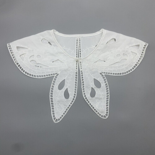 (Bead)Fabric Collar For Women With Floral Pattern And Polyester Material For Winter 1
