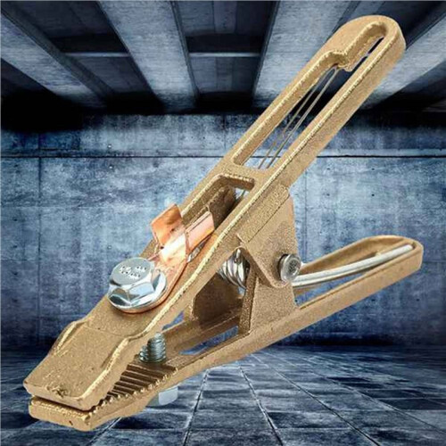 5X Machine Grounding Clamp TIG Welding Machine Brass Grounding Clamp (260A) 2