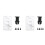 2X for  A1/A1  Heating Assembly Ceramic Insulation Block Kit Hotend Heat for  H2D Left Base 2