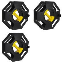 3X Cable Collection Storage Wire Disk Rolling Dish Air Disk Wire Closing Winding Disk Plastic Wound Disk