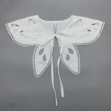 (Ribbon)Fabric Collar For Women With Floral Pattern And Polyester Material Winter For