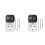 2X Digital Temperature Controller,Reptile Thermostat Timer  Plug with Sensor Greenhouse Aquaculture EU Plug 1