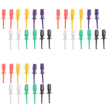 6-Color 36-Piece Test Probe Hook IC Test Hook Suitable for Multimeter SMT SMD Wire Kit