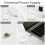 8Set 3D Printer LED Lamp Kit,for A1/A1mini/P1S/P1P/X1C LED Light 5V USB Powered,3 Color Temperature Adjustable 7