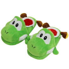 (Yoshi)Yoshi Mario Character Cozy Open Toe Slippers For Adults Home And Lounge Footwear