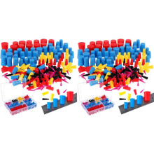 500pcs 8 Sizes Silicone Cone Plug Kit Powder Coating Kit Air Conditioner Drain Cone Plug for Powder Coating