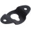 30PCS Audio Speaker Wall Mounted Iron Hanger Plate Black 4.8cm Long 6