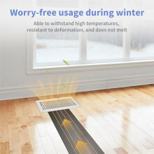 Floor Register 4x10inch- Metal Floor Vent Covers - Walkable Vent Covers for Home Floor - Air Vent Covers