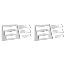 2X Butterflies Router Template Set Transparent Acrylic Butterflies Template Clear Router Template