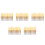 50Pcs 30 Degree 0.1mm Tip Titanium Coated Flat Bottom Carbide PCB Engraving Bits V-Shape CNC Router Cutter Cutting Tool 2