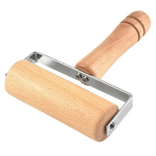 (T) Wooden Rolling Pin For Baking Dough And Pastry Pizza Roller With Handle Non-stick Kitchen Supply