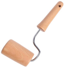(L) Wooden Rolling Pin For Baking Dough And Pastry Pizza Roller With Handle Non-stick Kitchen Supply
