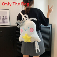 (Style15)Pokémon And Sanrio Plush Cartoon Crossbody Bag For Girls Soft Fabric With Zipper Closure For Casual And Travel Use