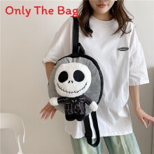 (Style14)Pokémon And Sanrio Plush Cartoon Crossbody Bag For Girls Soft Fabric With Zipper Closure For Casual And Travel Use