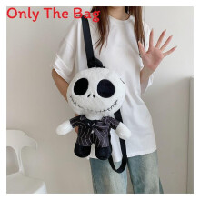 (Style17)Pokémon And Sanrio Plush Cartoon Crossbody Bag For Girls Soft Fabric With Zipper Closure For Casual And Travel Use