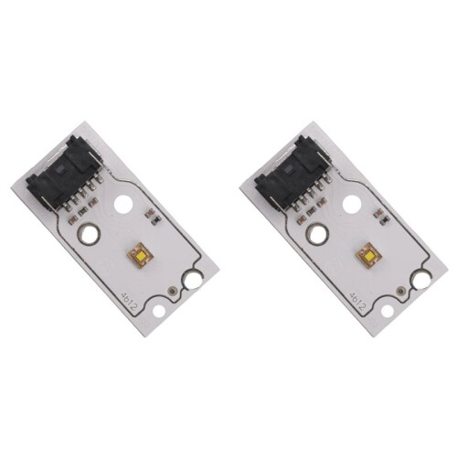 2X P121260 White LED Board Daytime Running Lights Source DRL Module for  A4 B8 2012-2015 Xenon Headlight DRL Module 1