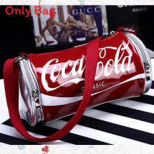 European Style Bright Finish Pu Mini Bucket Bag With Zipper Closure For Women