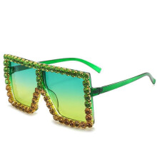 (Style 15)Óculos de sol preto chique fullframe com proteção UV para viagens e lazer