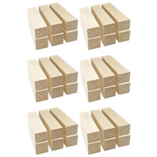 36 Stück Linden Holz Schnitzen Blöcke für Holz Anfänger, Schnitzen Hobby Kit, Mach Es Selbst Schnitzen Holz