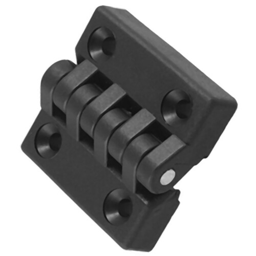 3X Hinge for Barrier,  Bearing, Plastic, Robust, 40 x 40 mm 2