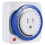 4X 24 Hour Timer Socket Mechanical Program Timer  Socket 125v Wall Outlet Protector  Saveing(US Plug) 4