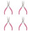 4X Round Concave Plier Wire Looping Plier  Precision Plier Wire Bending Tools for DIY Jewelry Making Hobby Projects 2