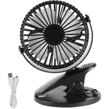 Mini ventilatore - USB - Portatile - Silenzioso - Rotazione a 360 - 2 velocità