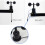 4X 0-70M/S Wind Speed Sensor Environment Signal Output Pulse Type Three Cups Wind Speed Sensor Anemometer DC5-30V 2