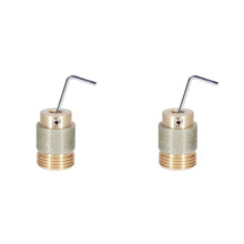 2pcs 1Inch Stained Glass Diamond Grinder Bit Tools Brass Core Stained Glass Grinder Bits Diamond Grinder Bit Tools