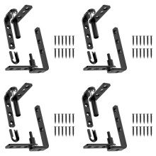 4X Charnières de Porte de Café, Quincaillerie pour Porte Battante, Charnières de Porte de Salon pour Porte Battante, Quincaillerie pour Porte
